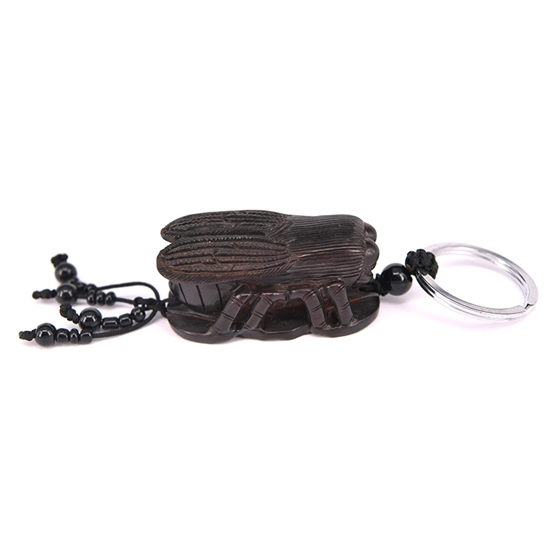 图片 长蝇钥匙扣（紫光檀）