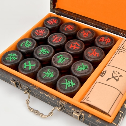 图片 48#象棋（礼盒棋盒紫光檀）