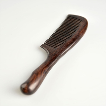 图片 把梳（紫光檀）