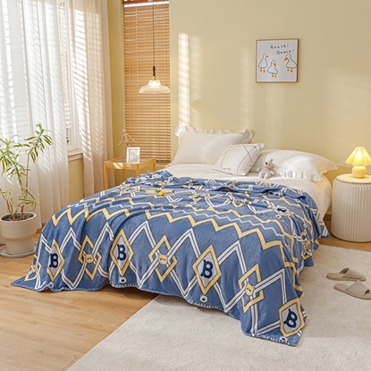 图片 优艺尚 亲肤法莱绒毯150*200cm