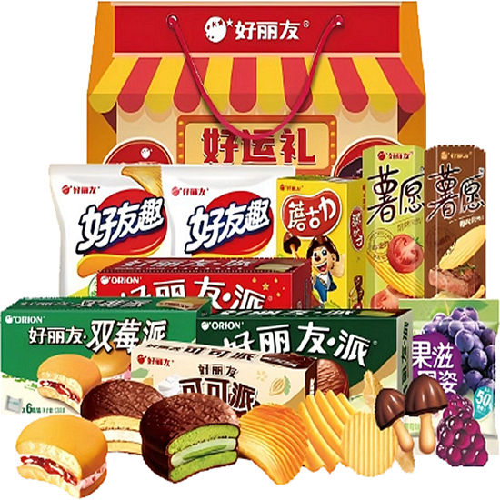 图片 好丽友好运礼B款礼盒1204g