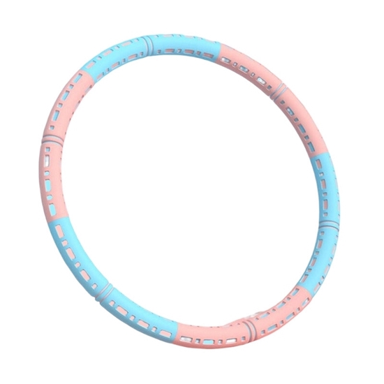 图片 HTASK宏太 自由加重呼啦圈【蓝+粉色】