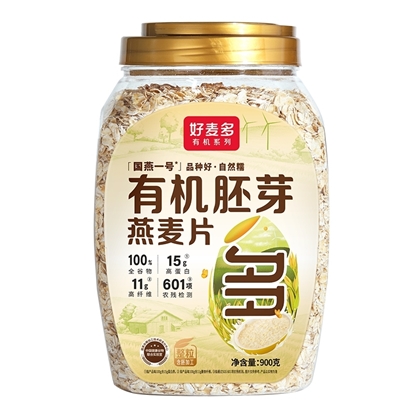 图片 好麦多 有机胚芽燕麦片900g