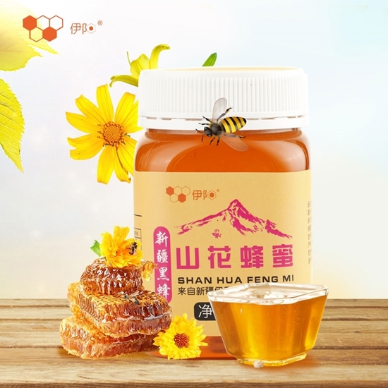 图片 伊阳 山花蜂蜜 500g
