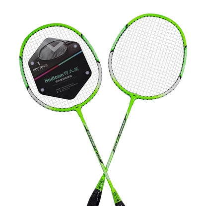 图片 Hodtown何大屋 青春羽毛球拍HDW1313绿色