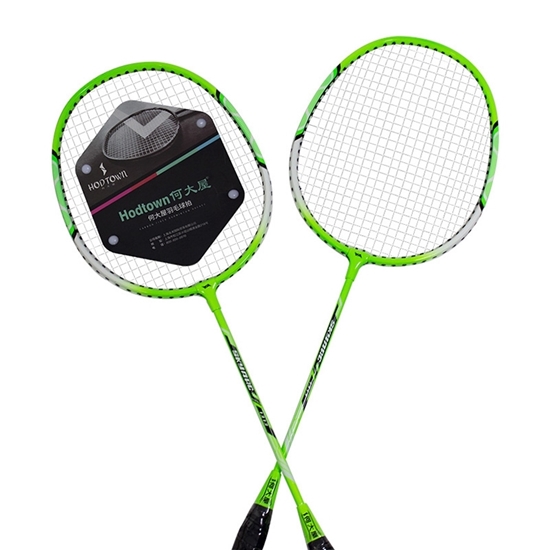 图片 Hodtown何大屋 青春羽毛球拍HDW1313绿色
