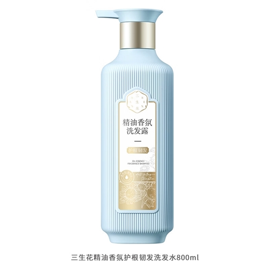 图片 三生花 精油香氛洗发露（护根韧发）800ml