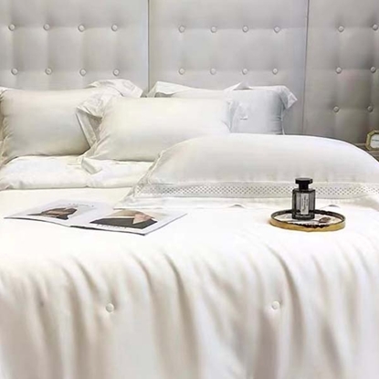 图片 汉珍玉丝 可水洗蚕丝被（纯白色）200*230cm