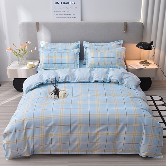 图片 优艺尚 亲肤棉四件套  清欢