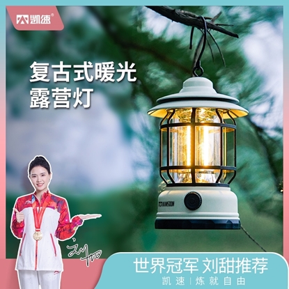 图片 凯速 复古式暖光露营灯（充电款）LYD01