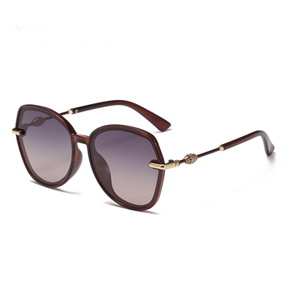 图片 潮流太阳镜2068  【茶框渐变灰】