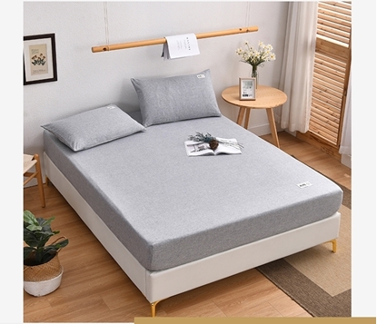 图片 姿霖 彩棉床笠系列（床笠+枕套*2）