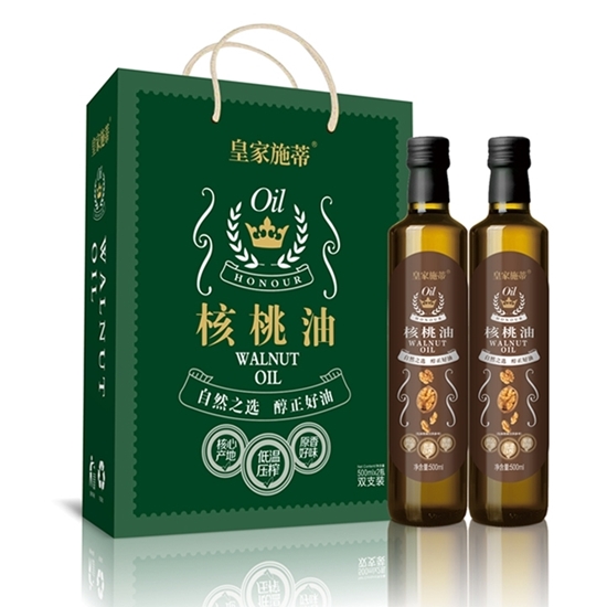 图片 皇家施蒂 核桃油双支装（500ML*2）