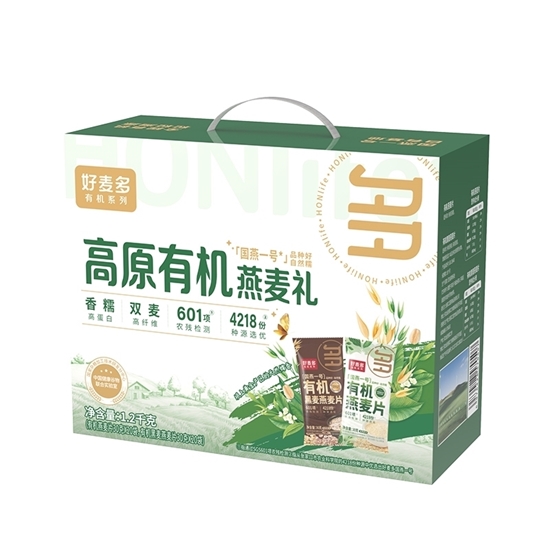 图片 好麦多 高原有机燕麦礼1200g