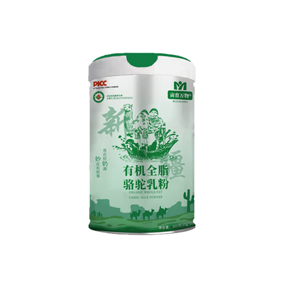 图片 亩育万物 有机全脂骆驼乳粉300g
