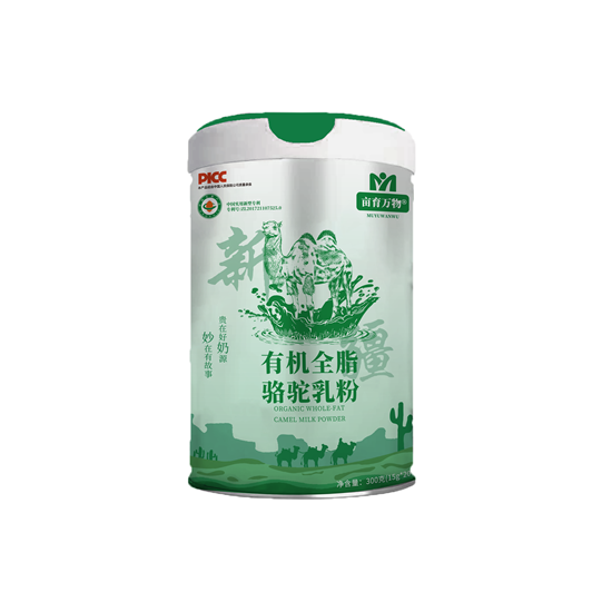 图片 亩育万物 有机全脂骆驼乳粉300g